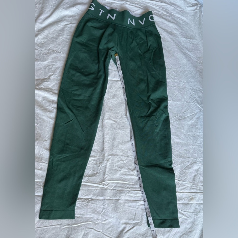 NVGTN Emerald Green Sport Seamless Leggings Size Medium - Picture 9 of 10